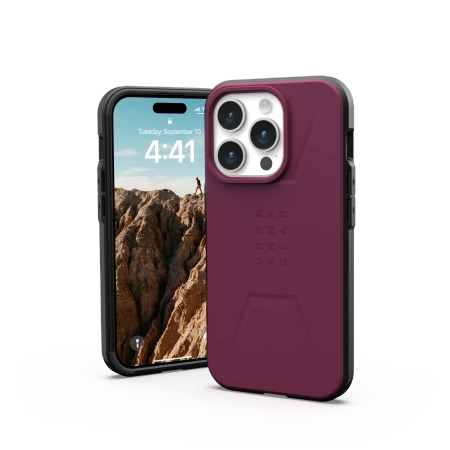 154509_2 UAG Civilian MagSafe case for iPhone 15 Pro - purpleeng