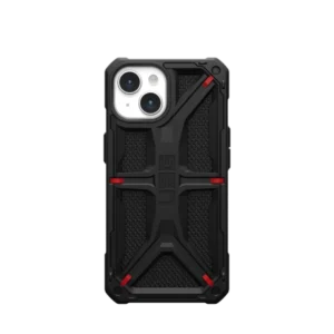 UAG Monarch case for iPhone 15 - black kevlareng