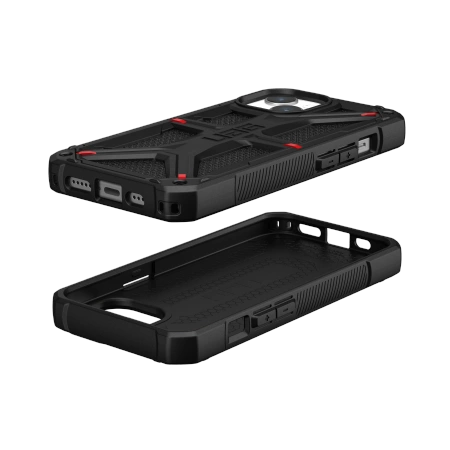 154511_3 UAG Monarch case for iPhone 15 - black kevlareng