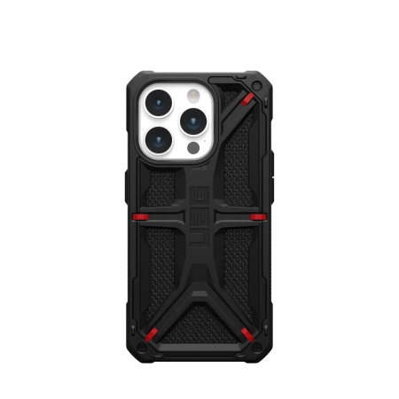154513_1 UAG Monarch case for iPhone 15 Pro - black kevlareng