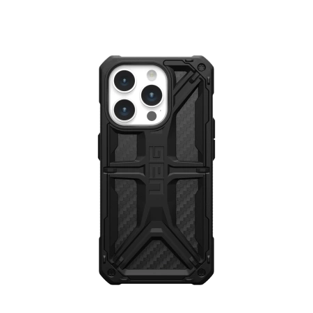 154518_1 UAG Monarch case for iPhone 15 Pro - black carboneng