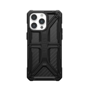 UAG Monarch case for iPhone 15 Pro Max - black carboneng