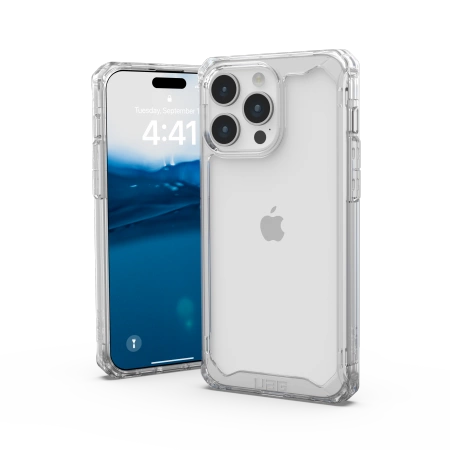 154523_2 UAG Plyo case for iPhone 15 Pro Max - transparenteng