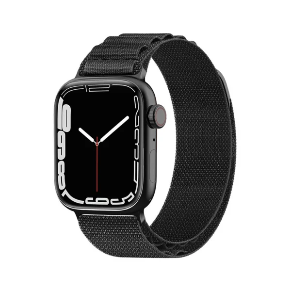 Alpine Steel Buckle Strap for Apple Watch 42 / 44 / 45 / 49 mm - Blackeng