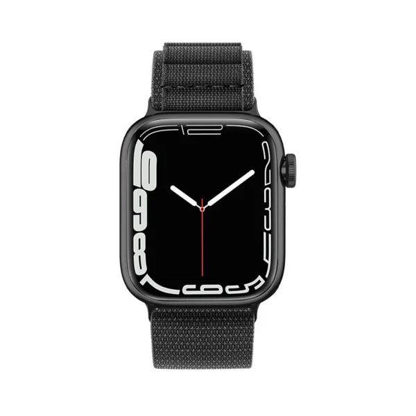 Alpine Steel Buckle Strap for Apple Watch 42 / 44 / 45 / 49 mm - Blackeng