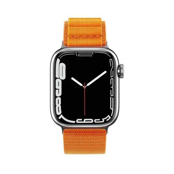 Alpine Steel Buckle Strap for Apple Watch 42 / 44 / 45 / 49 mm - Orangeeng