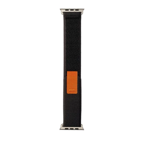 Trail Velcro Strap for Apple Watch 42 / 44 / 45 / 49 mm - Blackeng