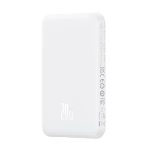 Baseus mini power bank 5000mAh 20W + USB-C cable (20V/3A) - whiteeng