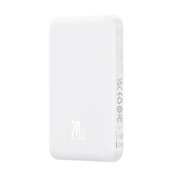 Baseus mini power bank 5000mAh 20W + USB-C cable (20V/3A) - whiteeng