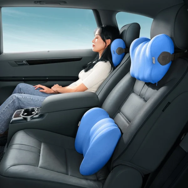 Baseus ComfortRide car lumbar pillow - blueeng