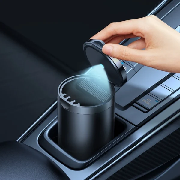 Baseus Premium 2 Series car ashtray - blackeng