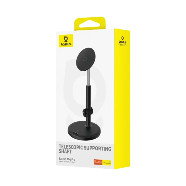 Baseus MagPro magnetic standing holder for the phone - blackeng