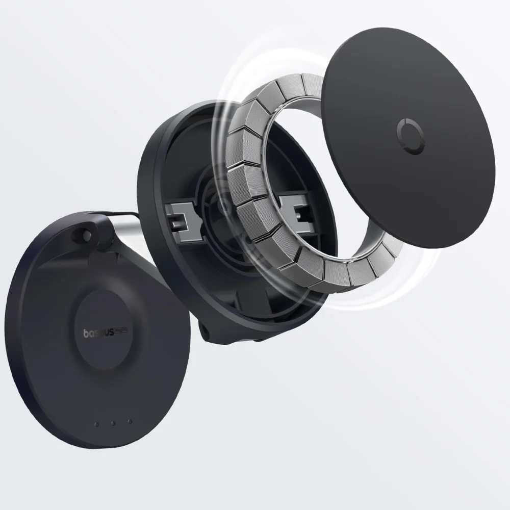 Baseus MagPro foldable magnetic holder for the phone - blackeng