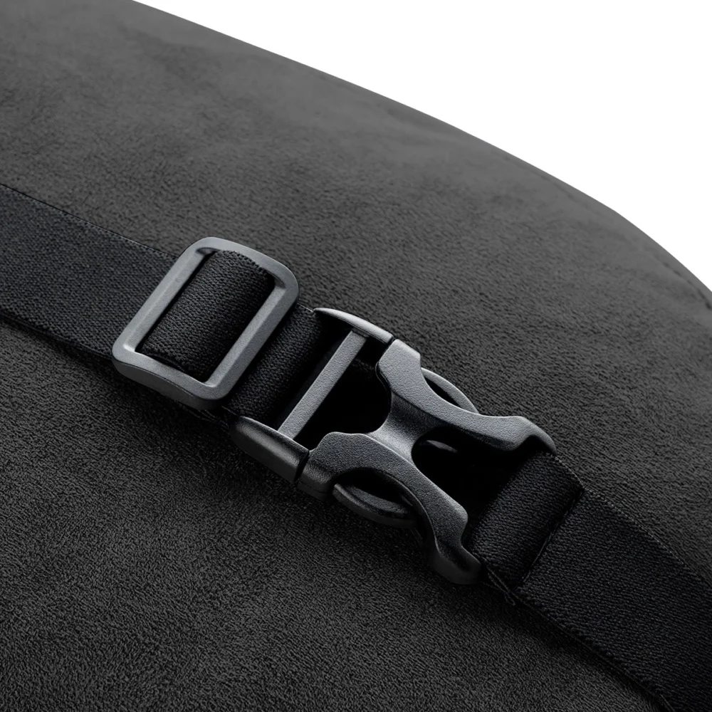 Baseus ComfortRide Series car headrest cushion with 2 materials - blackeng