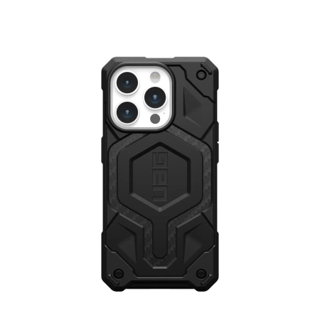 154607_1 UAG Monarch Pro case with MagSafe for iPhone 15 Pro - black carboneng