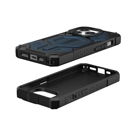 154608_3 UAG Monarch Pro case with MagSafe for iPhone 15 Pro - dark blueeng