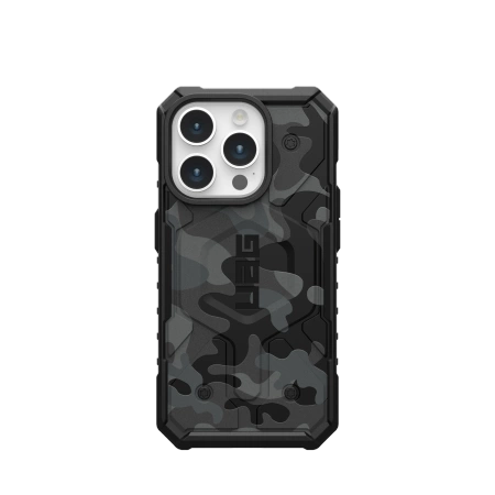 UAG Pathfinder case for iPhone 15 Pro - black camouflageeng