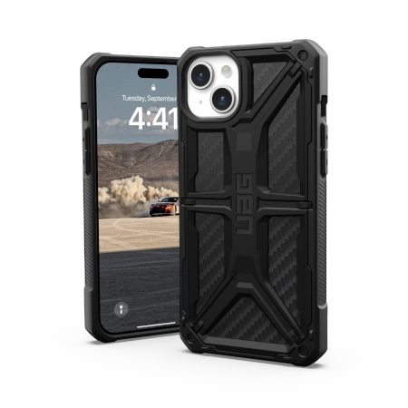 154613_2 UAG Monarch case for iPhone 15 Plus - black carboneng