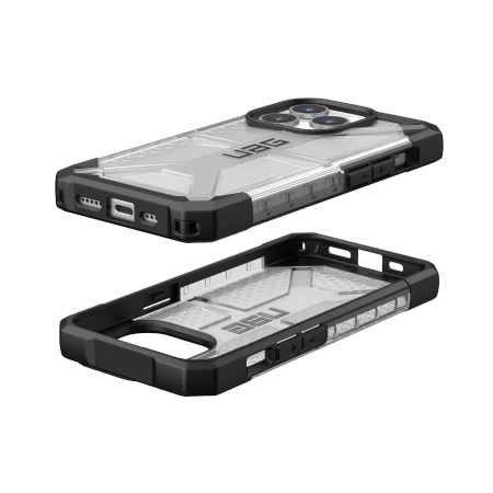 154614_3 UAG Plasma case for iPhone 15 Pro - transparenteng