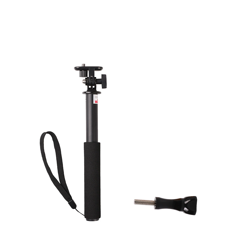 Selfie stick with camera holder - blackeng