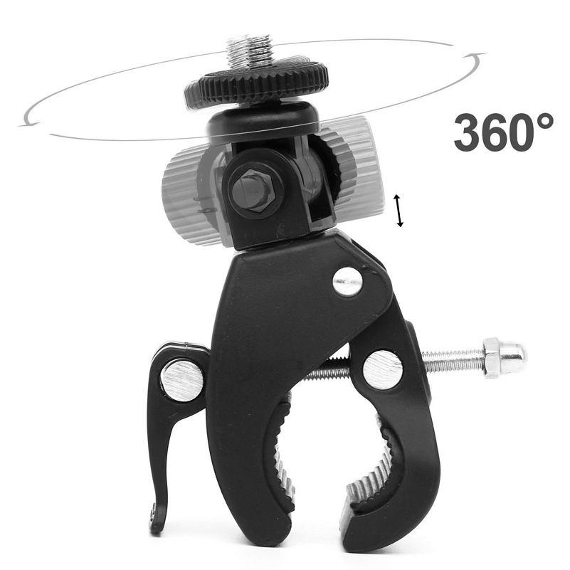 Sports camera holder rotates 360 degreeseng