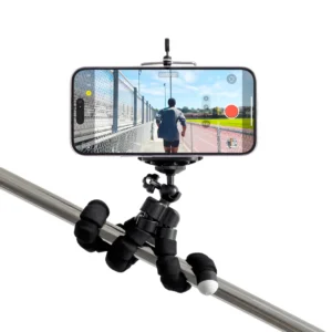 Eleastic tripod for a phone and a selfie cameraeng