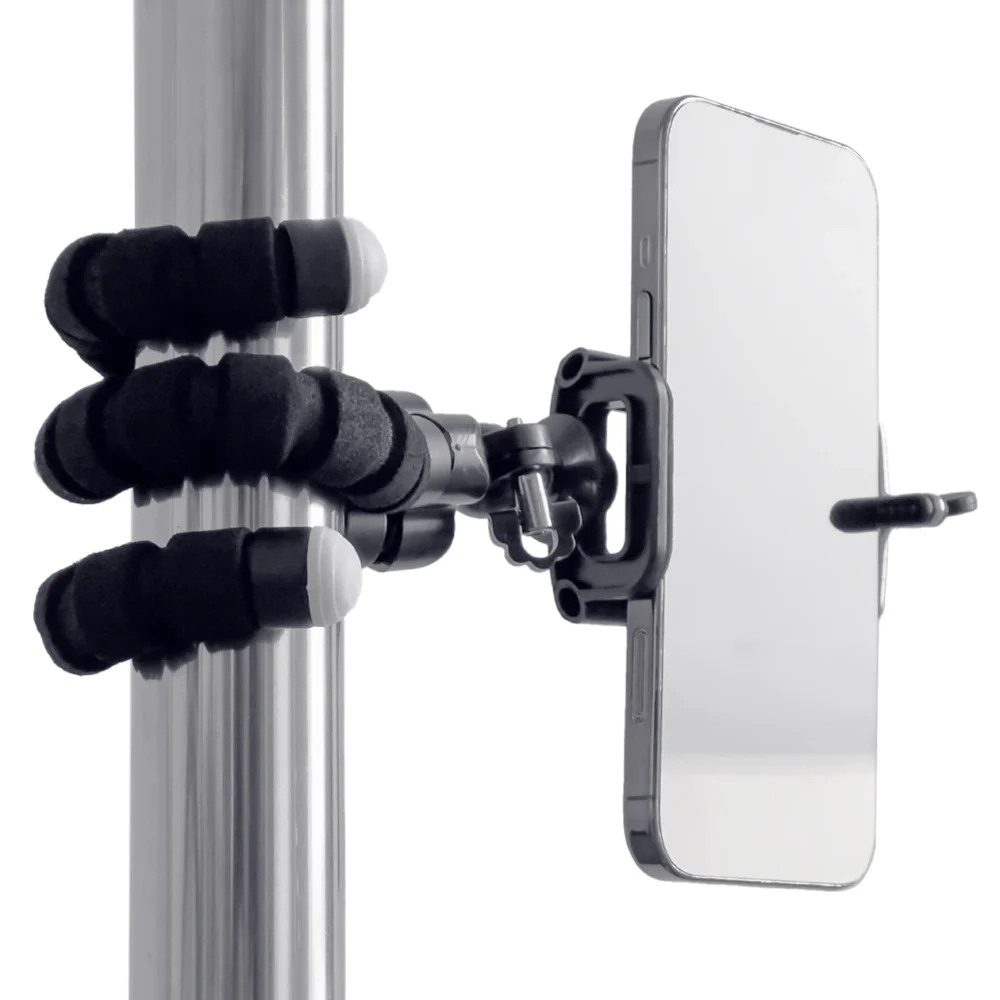 Eleastic tripod for a phone and a selfie cameraeng