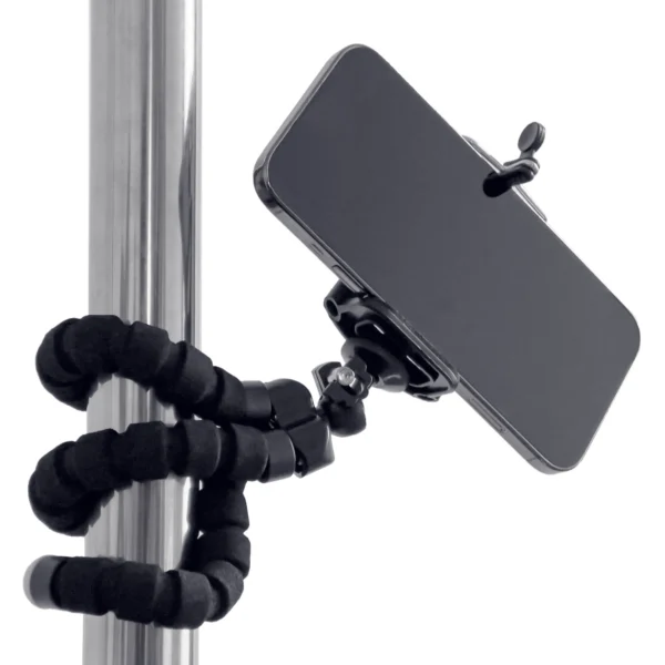 Eleastic tripod for a phone and a selfie cameraeng