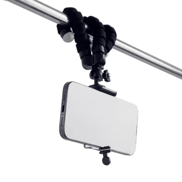 Eleastic tripod for a phone and a selfie cameraeng