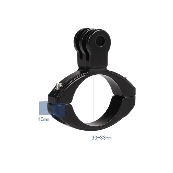 Aluminum GoPro Camera Mount - For Bike Handlebars - Blackeng
