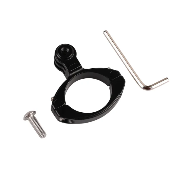 Aluminum GoPro Camera Mount - For Bike Handlebars - Blackeng
