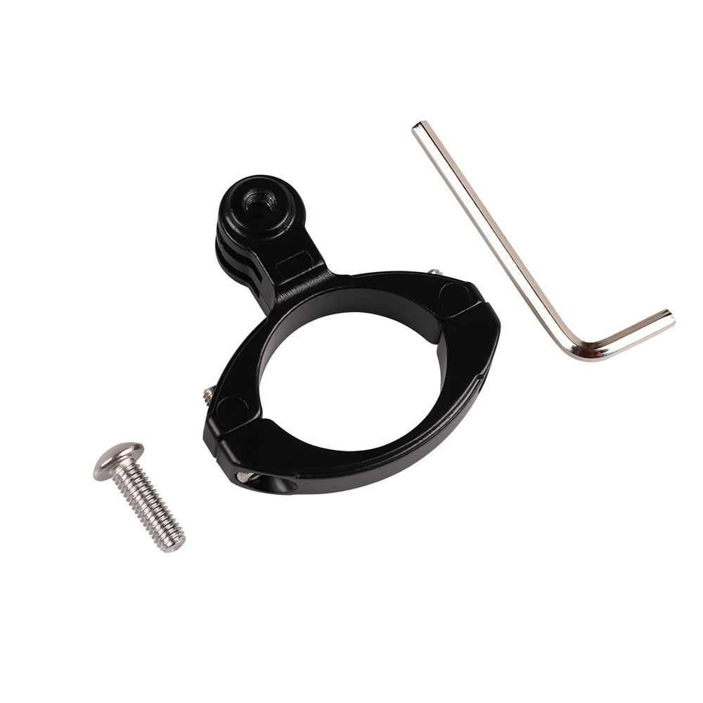 Aluminum GoPro Camera Mount - For Bike Handlebars - Blackeng