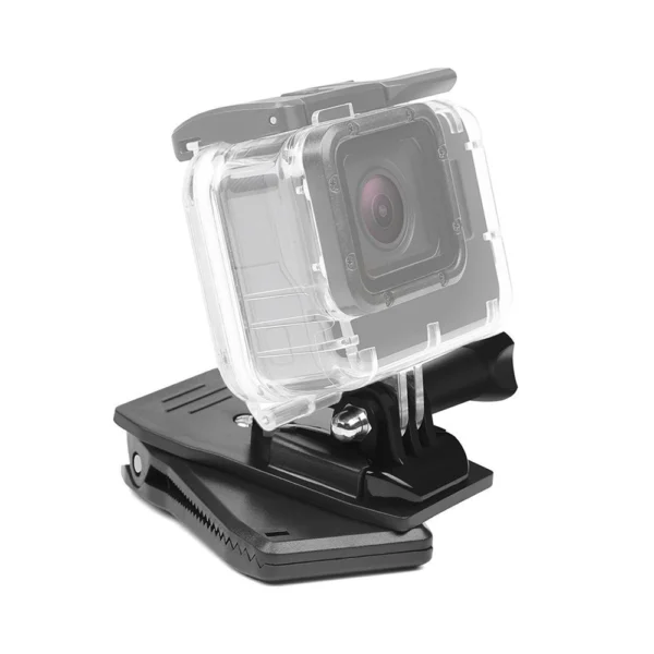 Holder with clip for mounting for GoProeng