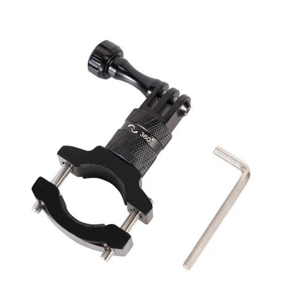 Sports camera holder for a bicycleeng