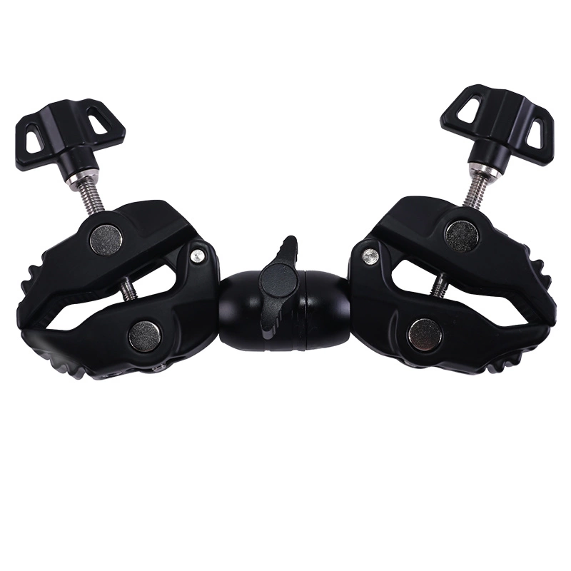 Double-sided clamp holder for the camera - blackeng
