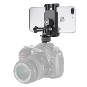 Phone/Sports Camera Holder with Adapter - Blackeng