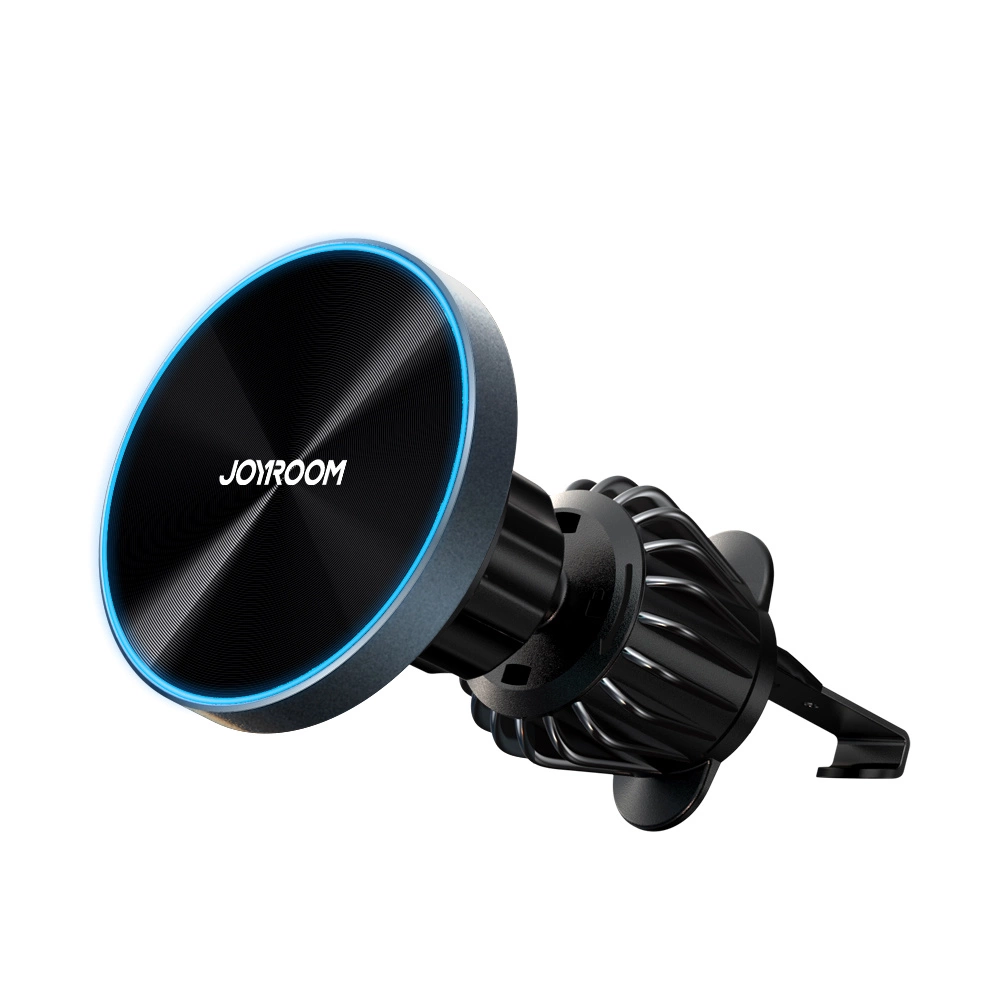 Joyroom magnetic car holder 15W wireless charger for air vent black (JR-ZS240 Pro)eng