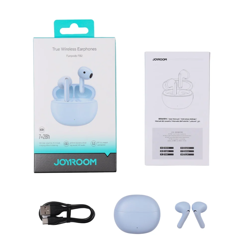 Joyroom Funpods wireless in-ear headphones (JR-FB2) - blueeng
