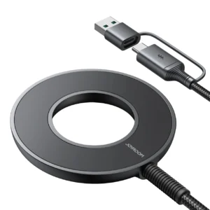 Joyroom wireless magnetic charger 15W black (JR-WQM03)eng