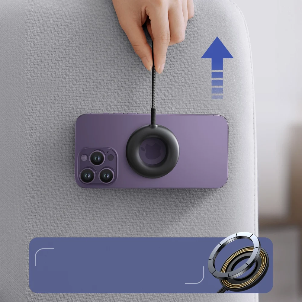Joyroom wireless magnetic charger 15W black (JR-WQM03)eng
