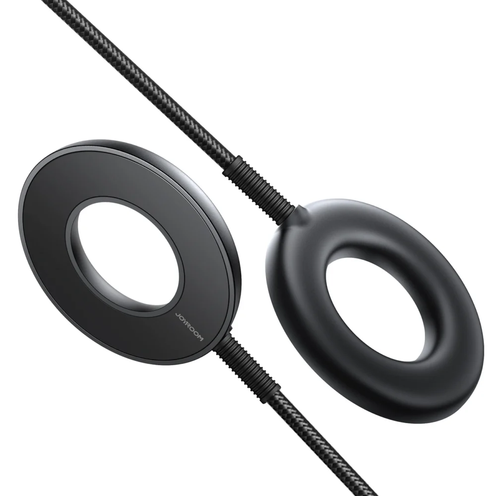 Joyroom wireless magnetic charger 15W black (JR-WQM03)eng