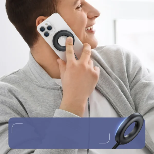 Joyroom wireless magnetic charger 15W black (JR-WQM03)eng