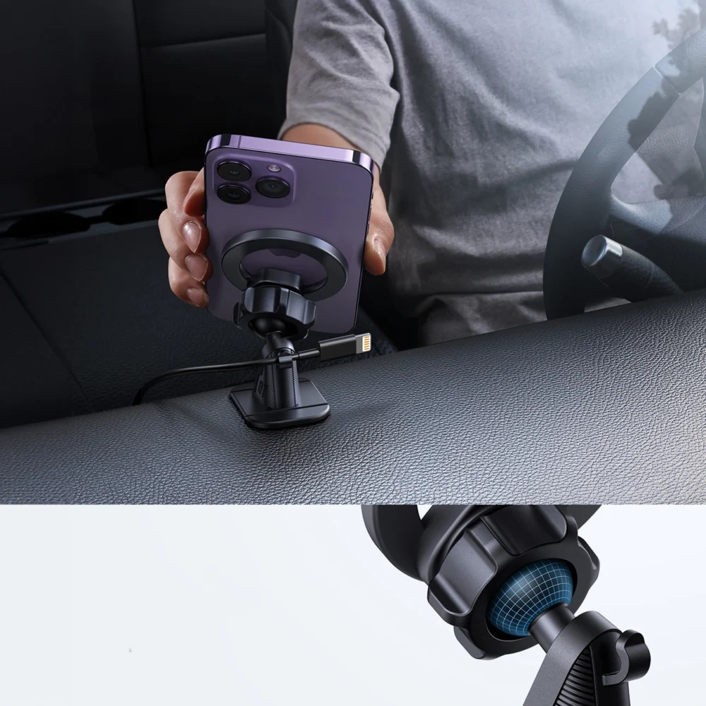 Joyroom magnetic car holder for cockpit/dashboard black (JR-ZS376)eng