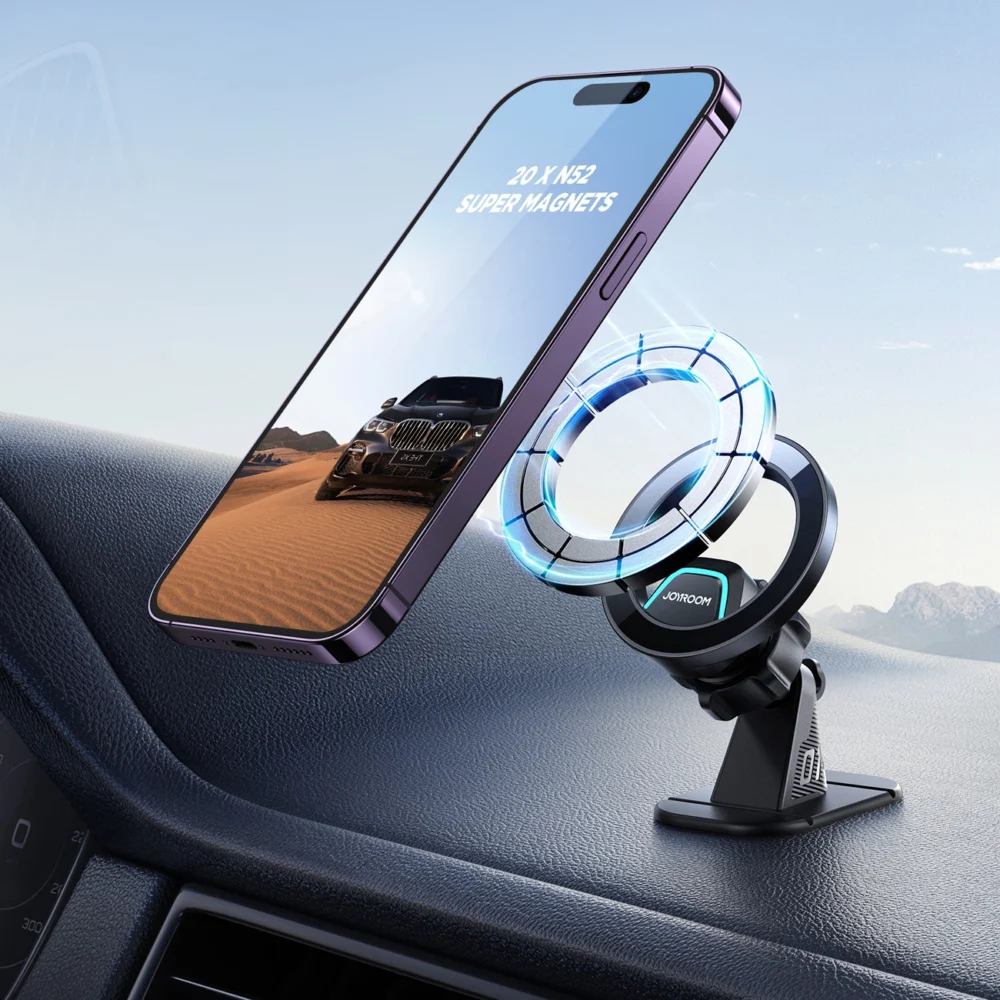 Joyroom magnetic car holder for cockpit/dashboard black (JR-ZS376)eng