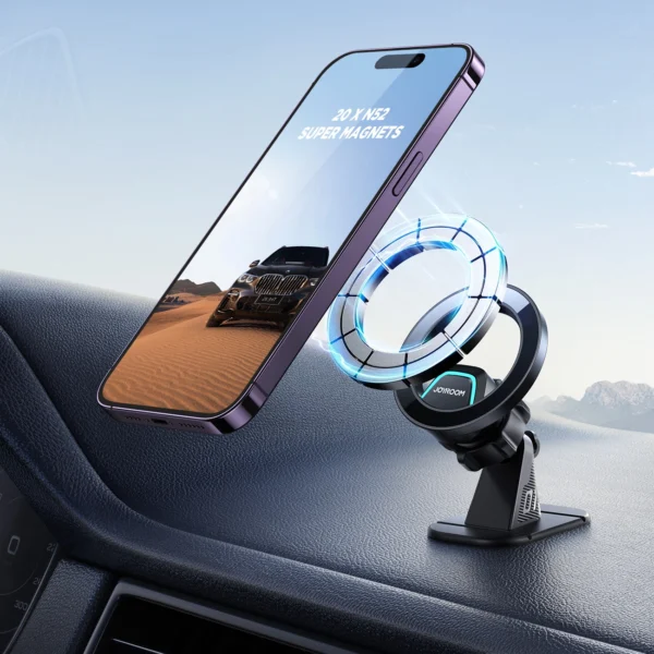 Joyroom magnetic car holder for cockpit/dashboard black (JR-ZS376)eng