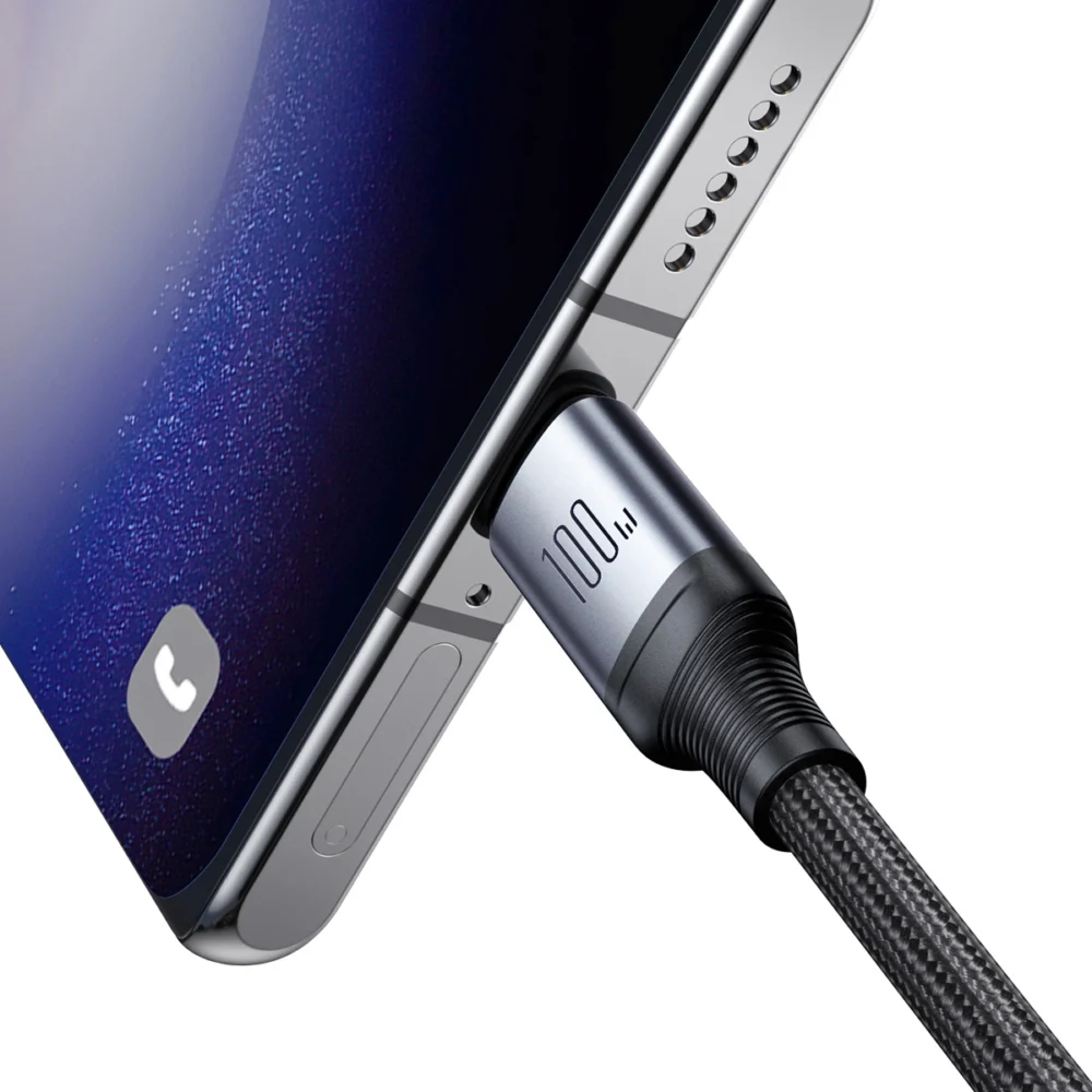 Joyroom Speedy Series S-A21 2in1 USB-C - USB-C / USB-C cable 100W 1.5m - blackeng