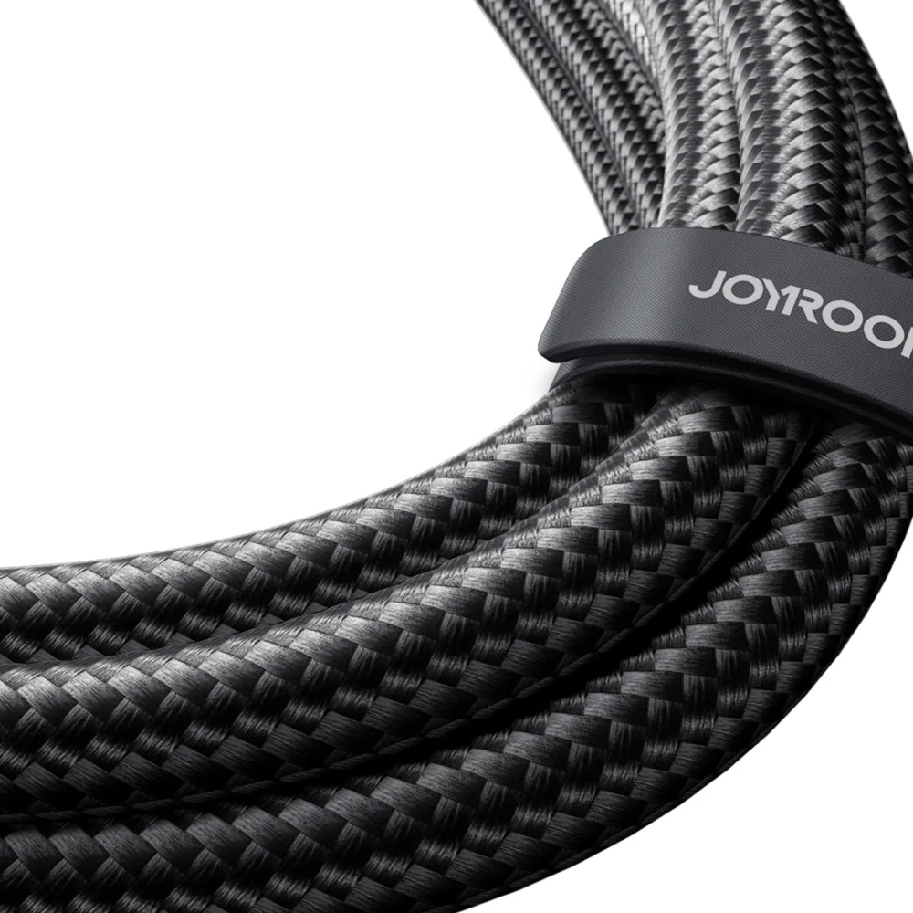 Joyroom Speedy Series S-A21 2in1 USB-C - USB-C / USB-C cable 100W 1.5m - blackeng