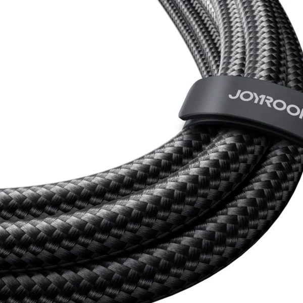 Joyroom Speedy Series S-A21 2in1 USB-C - USB-C / USB-C cable 100W 1.5m - blackeng