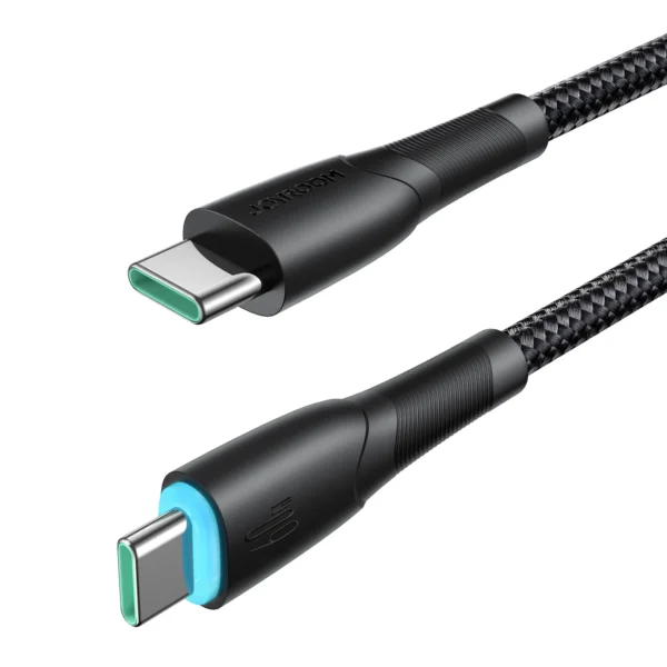 Joyroom Starry Series SA32-CC3 USB-C / USB-C cable 60W 1m - blackeng