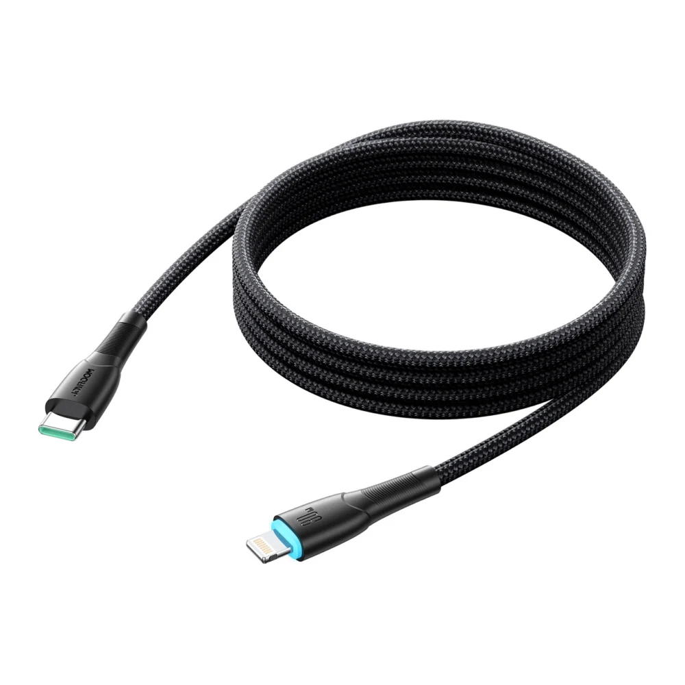 Joyroom Starry Series SA32-CL3 30W USB-C / Lightning cable 1m - blackeng